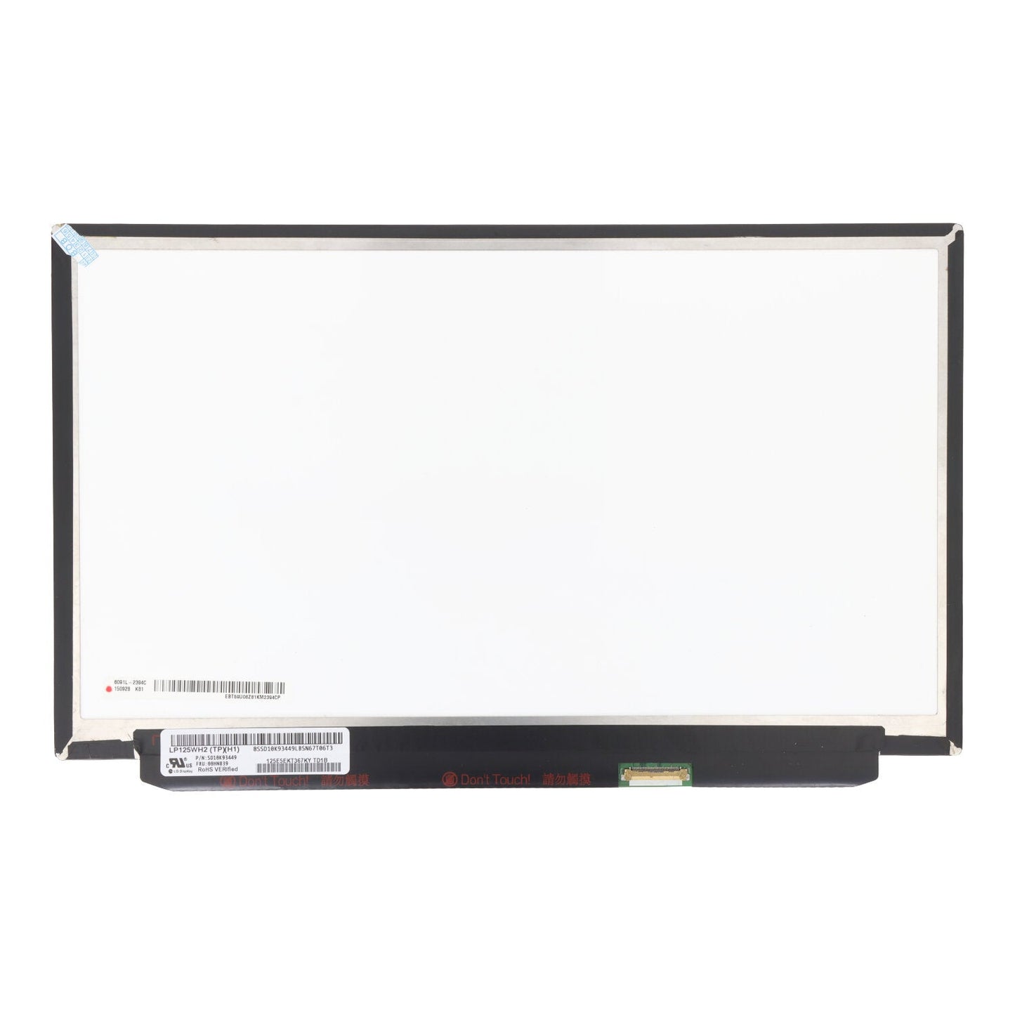 12.5 inch LP125WH2 - TPH1 LCD Display Non - Touch Mat 1366*768 Origineel eDP 30Pin
