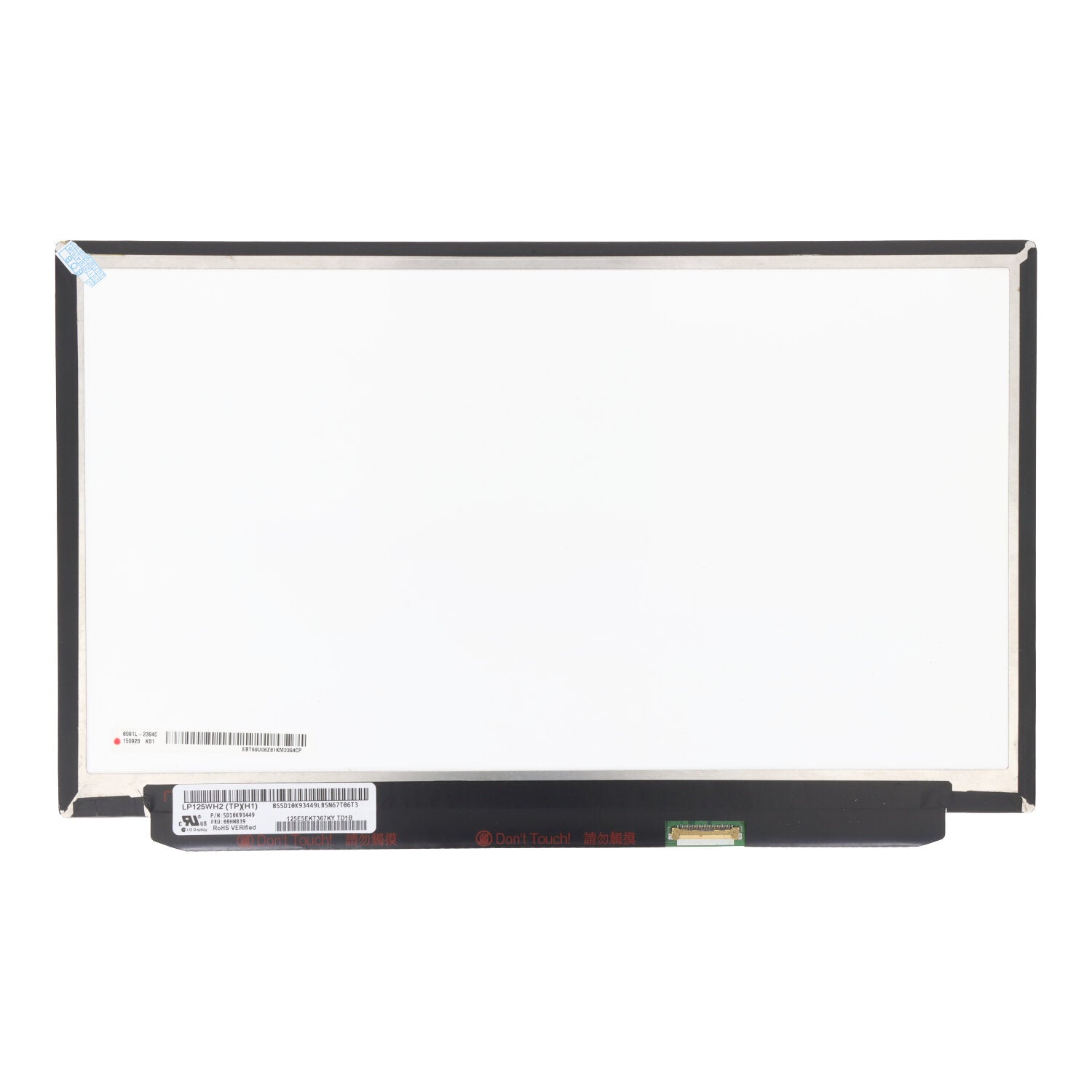 12.5 inch LP125WH2 - TPH1 LCD Display Non - Touch Mat 1366*768 Origineel eDP 30Pin