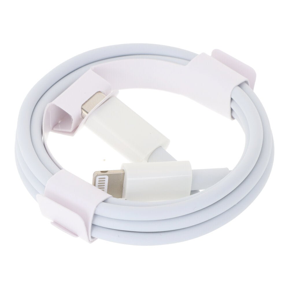 12IC 1M 28W USB - C naar Lightning kabel met verpakking voor iPhone 11 - 14 Pro Max Wit HQ