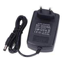 12V 3A 5.5*2.5mm oplader EU stekker met 1M DC kabel zwart