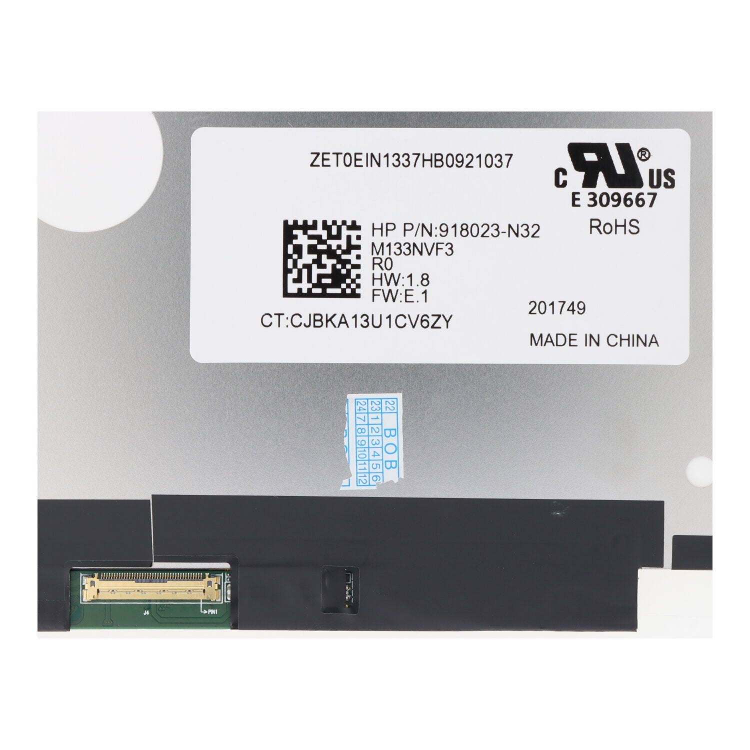 13.3 inch M133NVF3 - R0 LCD scherm non - touch 1920*1080 origineel eDP 40Pin