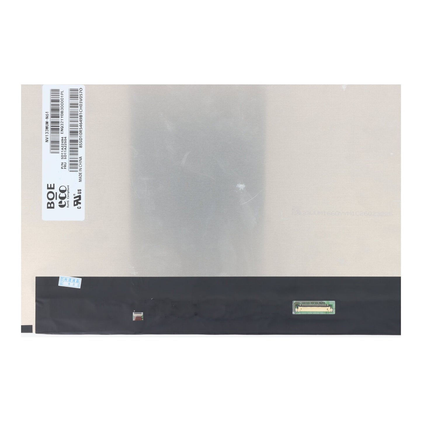 13,3 Inch NV133WUM - N61 LCD display non - touch mat 1920*1200 origineel