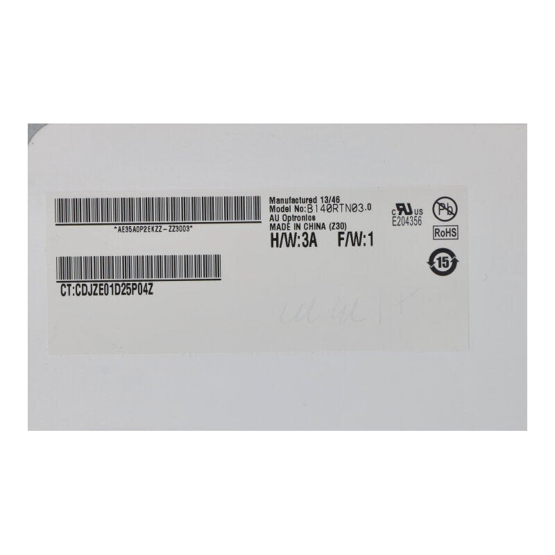 14 inch N140FGE E32 LCD display mat 1600*900 origineel 30Pin
