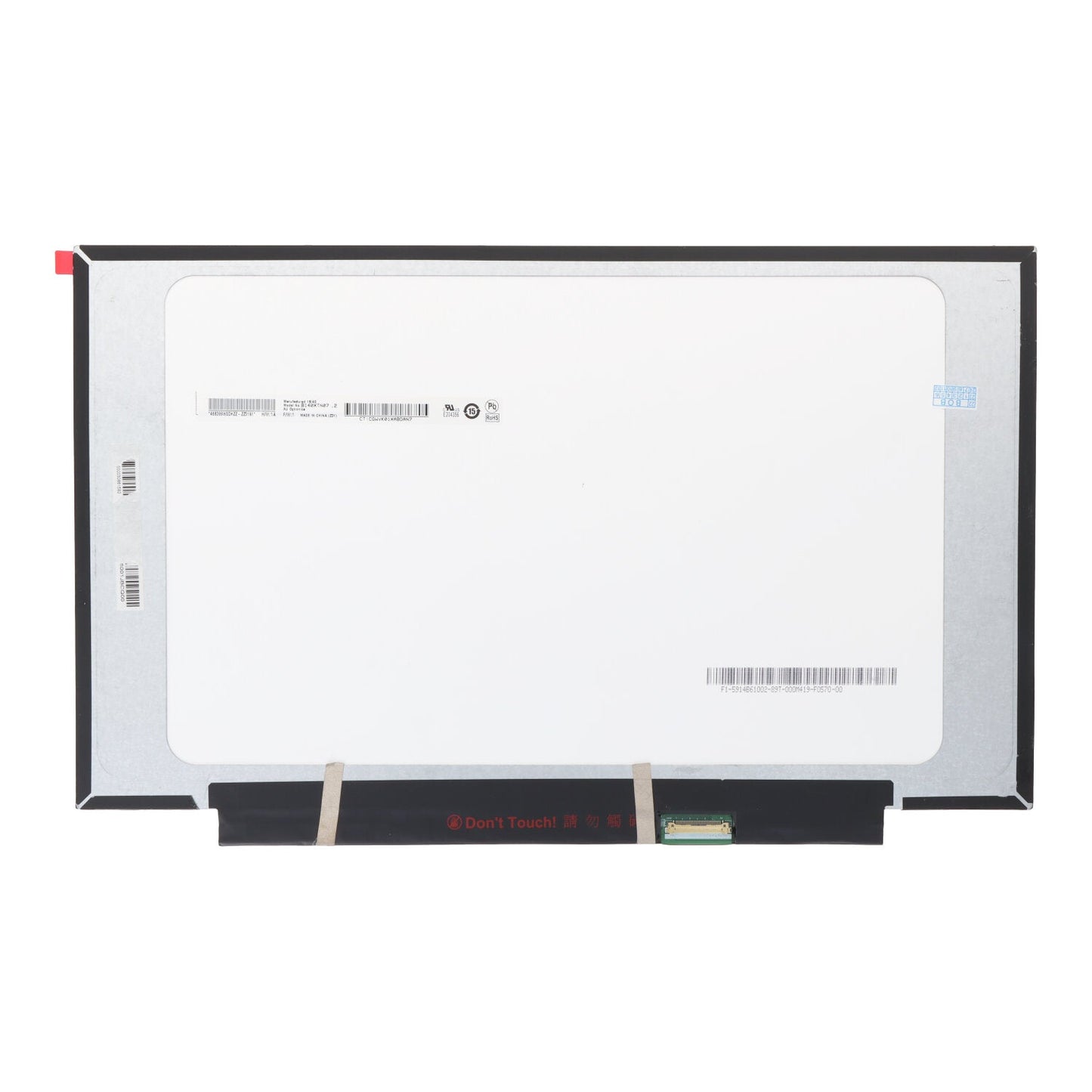 14.0 inch B140XTN07.2 LCD scherm non - touch mat 1366*768 60Hz Origineel eDP 30Pin - OEM Spares