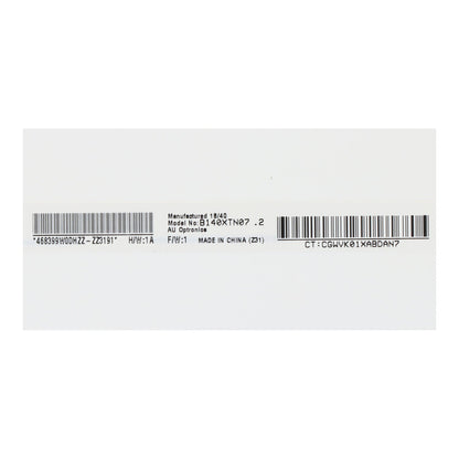 14.0 inch B140XTN07.2 LCD scherm non - touch mat 1366*768 60Hz Origineel eDP 30Pin - OEM Spares