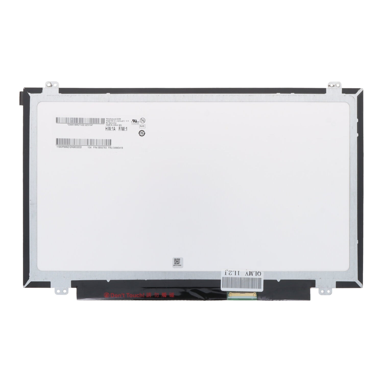 14.0 inch B140XW03 - V0 LCD scherm niet - touch glanzend 1366*768 60Hz Origineel LVDS 40Pin