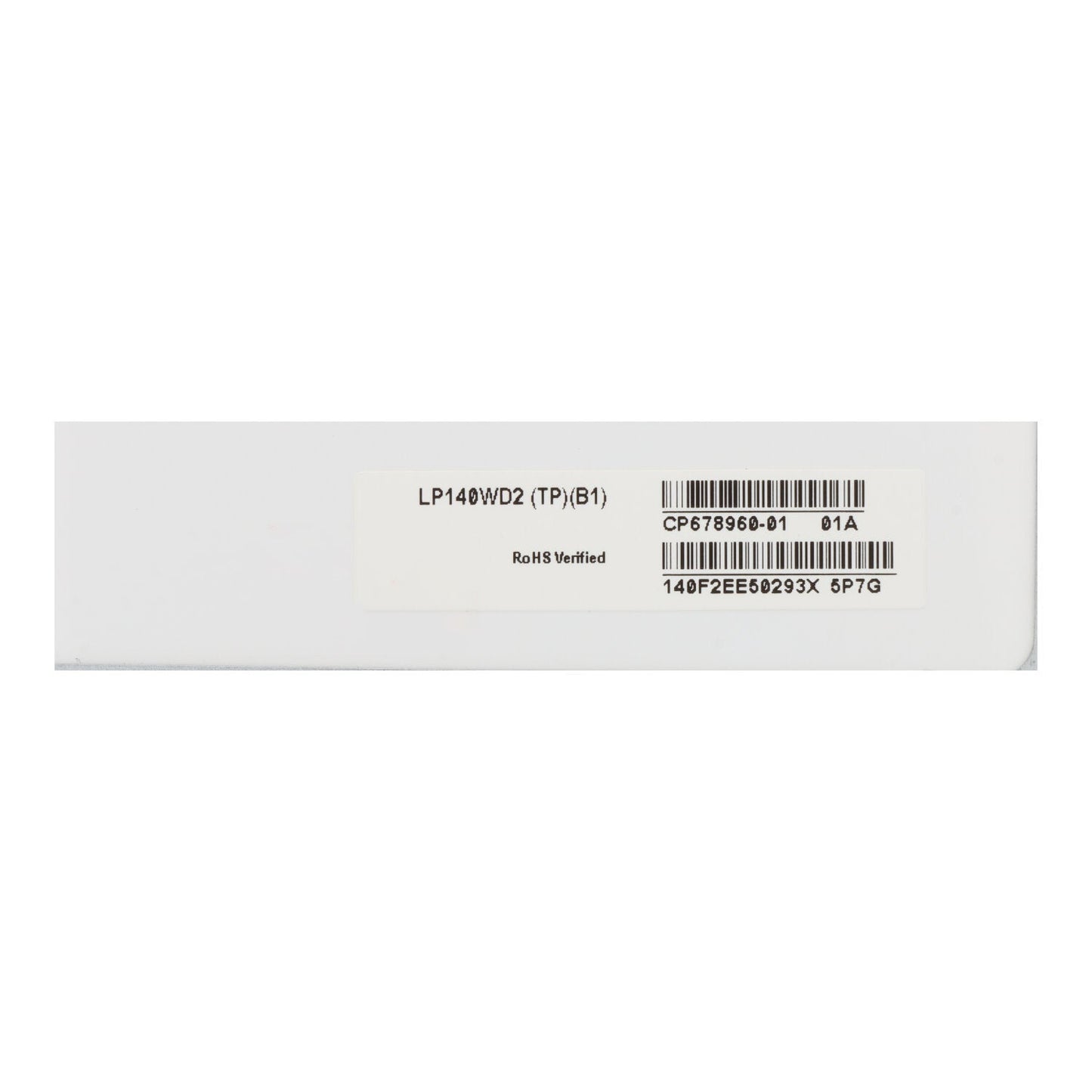 14.0 inch LP140WD2 - TPB1 LCD scherm niet - touch matte 1600*900 60Hz origineel eDP 30 - pin