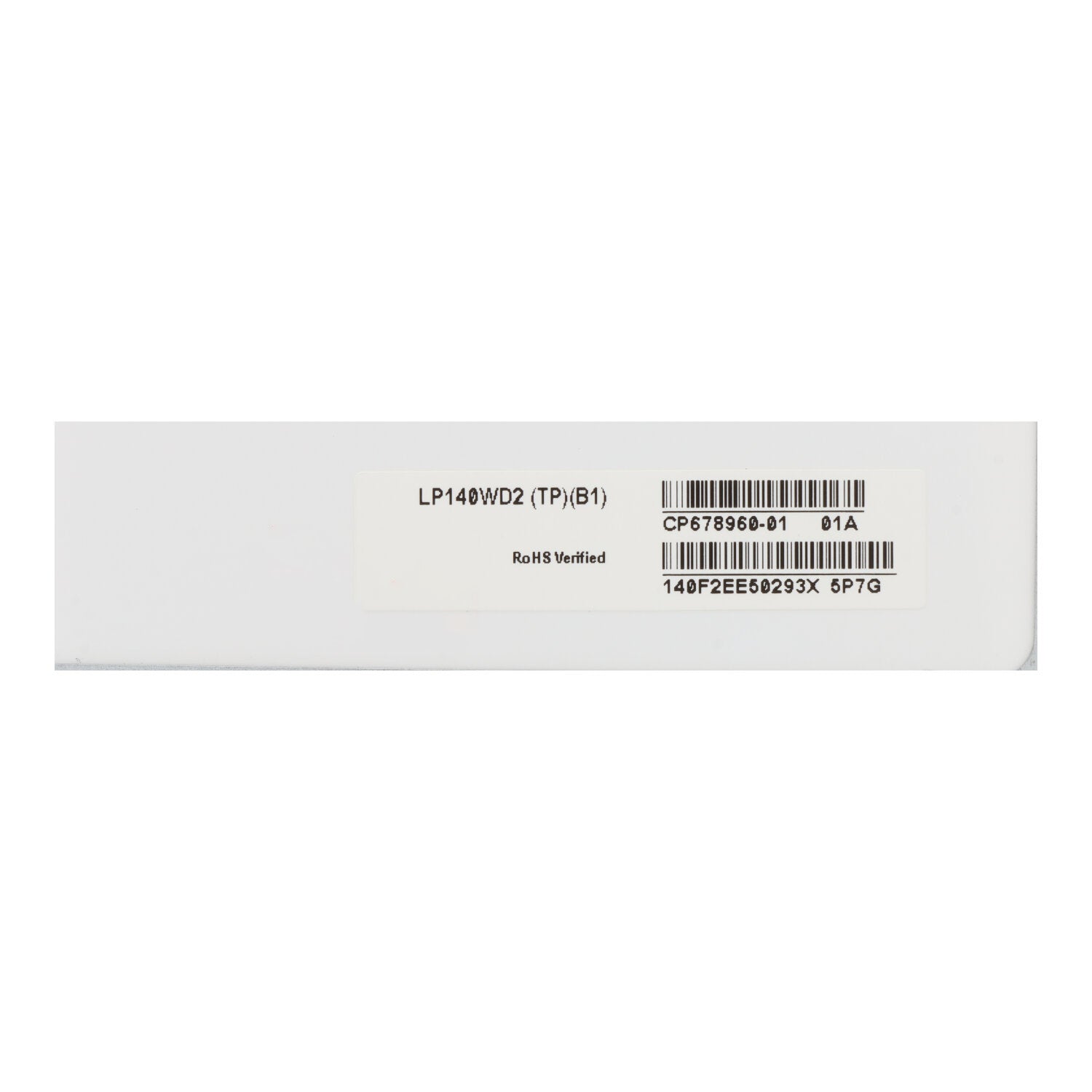 14.0 inch LP140WD2 - TPB1 LCD scherm niet - touch matte 1600*900 60Hz origineel eDP 30 - pin