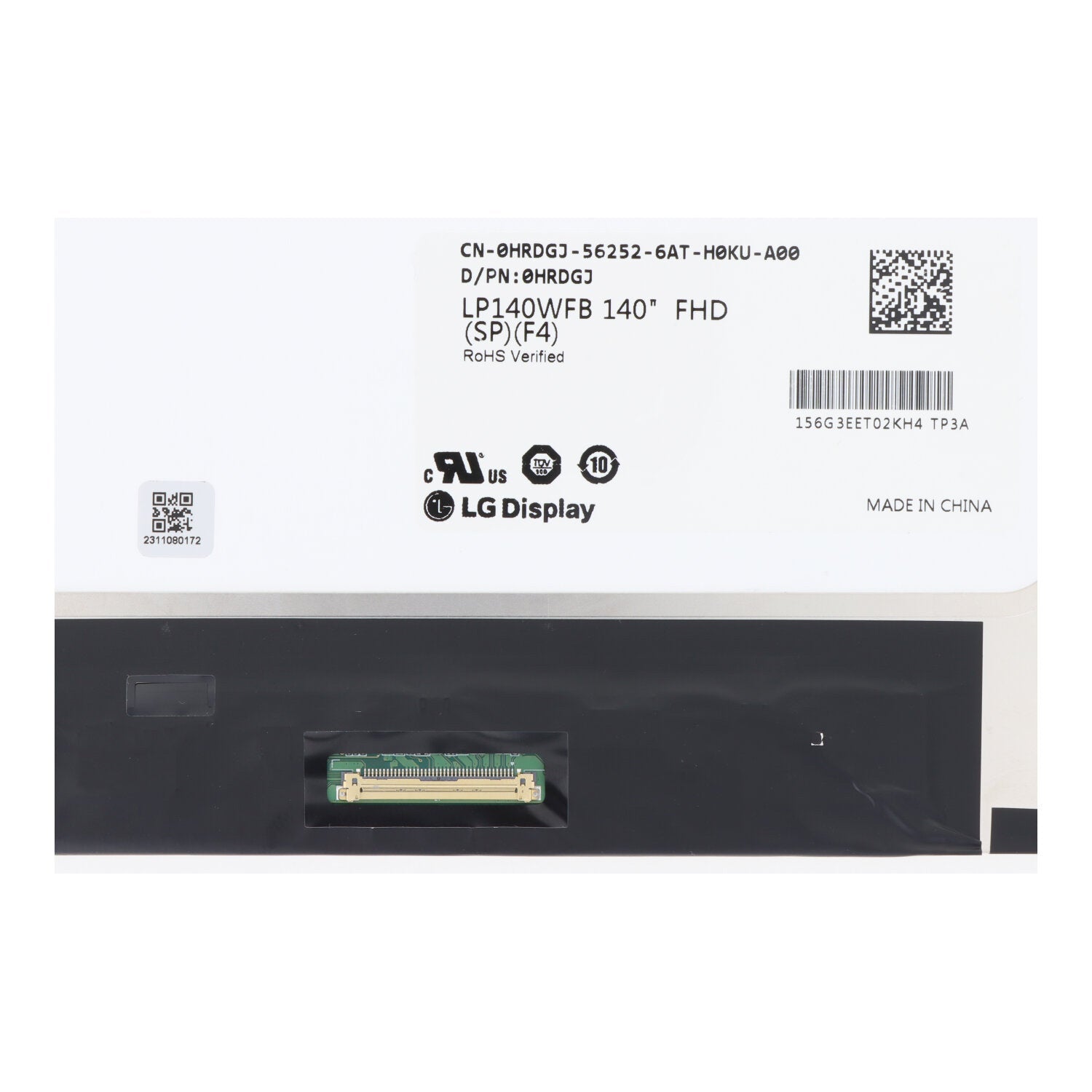 14.0 inch LP140WFB - SPF4 LCD scherm met aanraakfunctie mat 1920*1080 60Hz Origineel eDP 40Pin