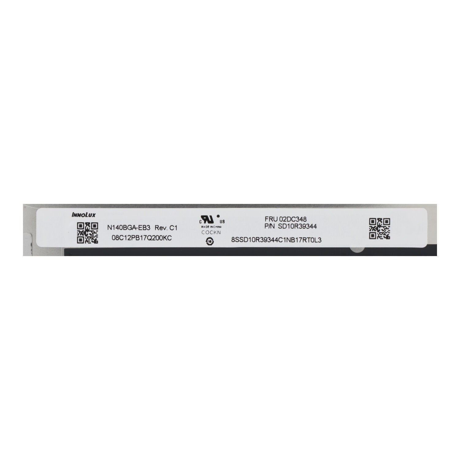 14.0 Inch N140BGA - EB3 LCD Display Glanzend 1366*768 Origineel 30Pin