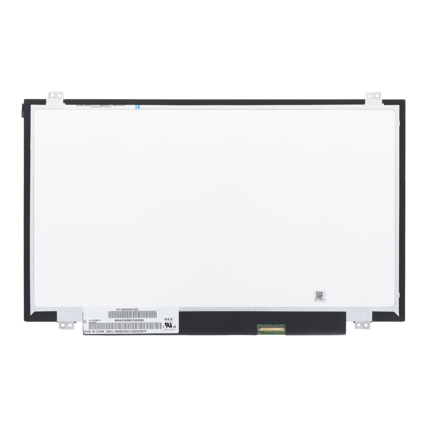 14.0 Inch NT140WHM - N31 LCD Display Non - Touch Glanzend 1366*768 60Hz Origineel eDP 30Pin