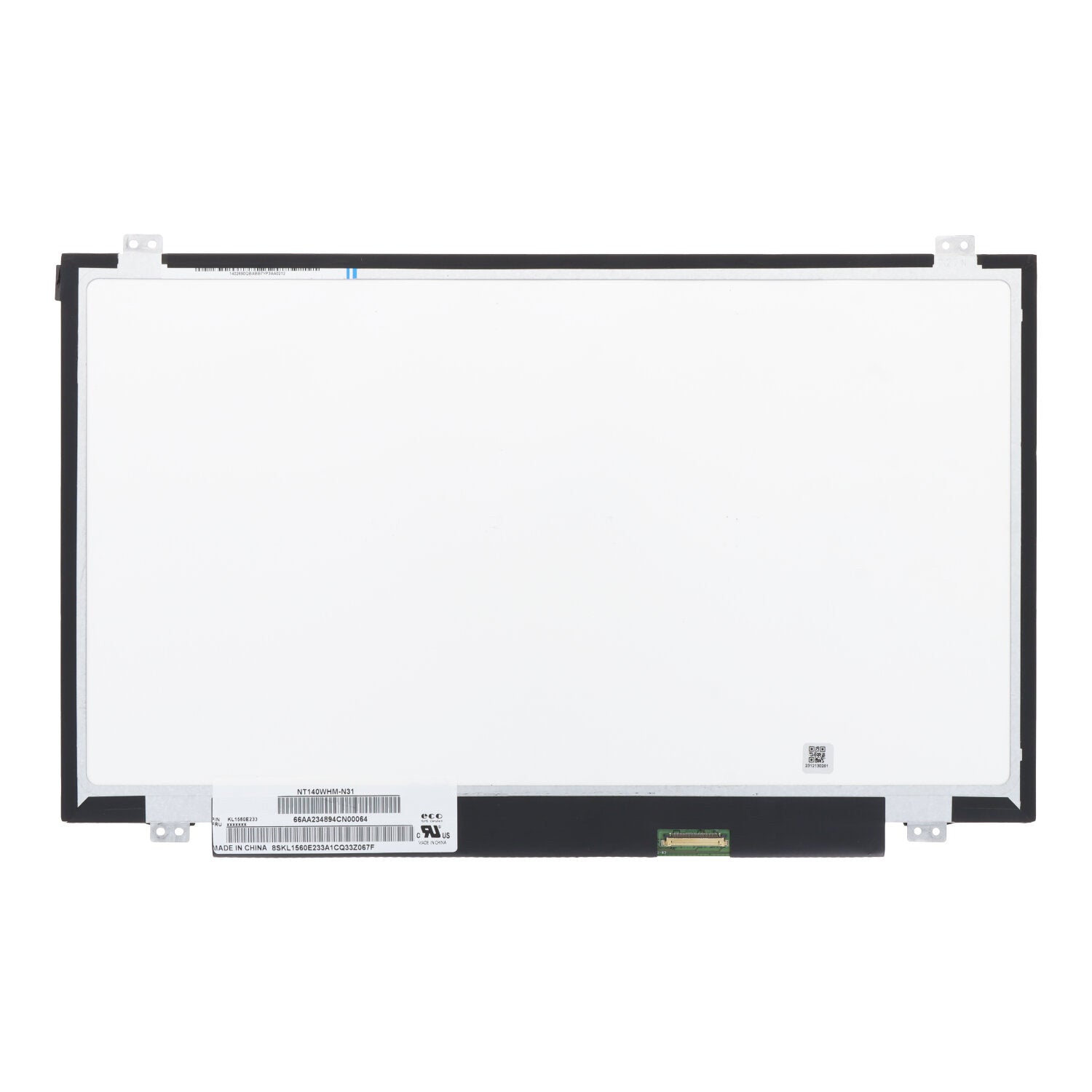 14.0 Inch NT140WHM - N31 LCD Display Non - Touch Glanzend 1366*768 60Hz Origineel eDP 30Pin