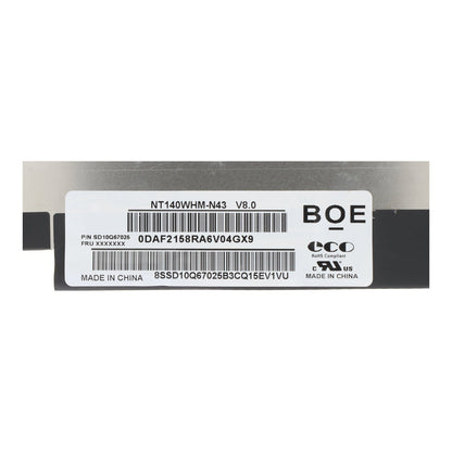 14.0 Inch NT140WHM - N43 LCD Display Glanzend 1366*768 Origineel 30Pin