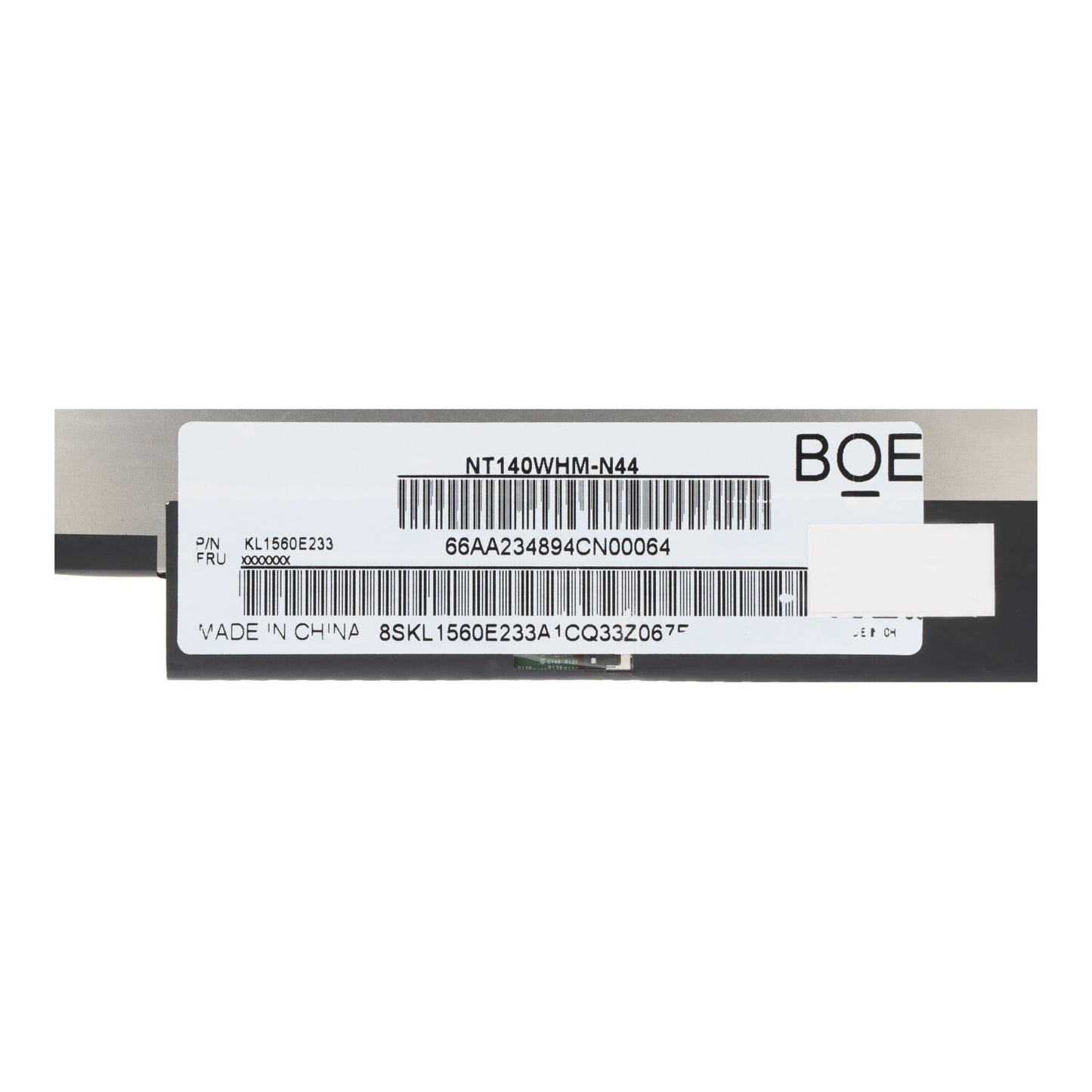 14.0 inch NT140WHM - N44 v8.0 LCD display zonder schroef gat bracket 1366x768 Origineel eDP 30Pin mat