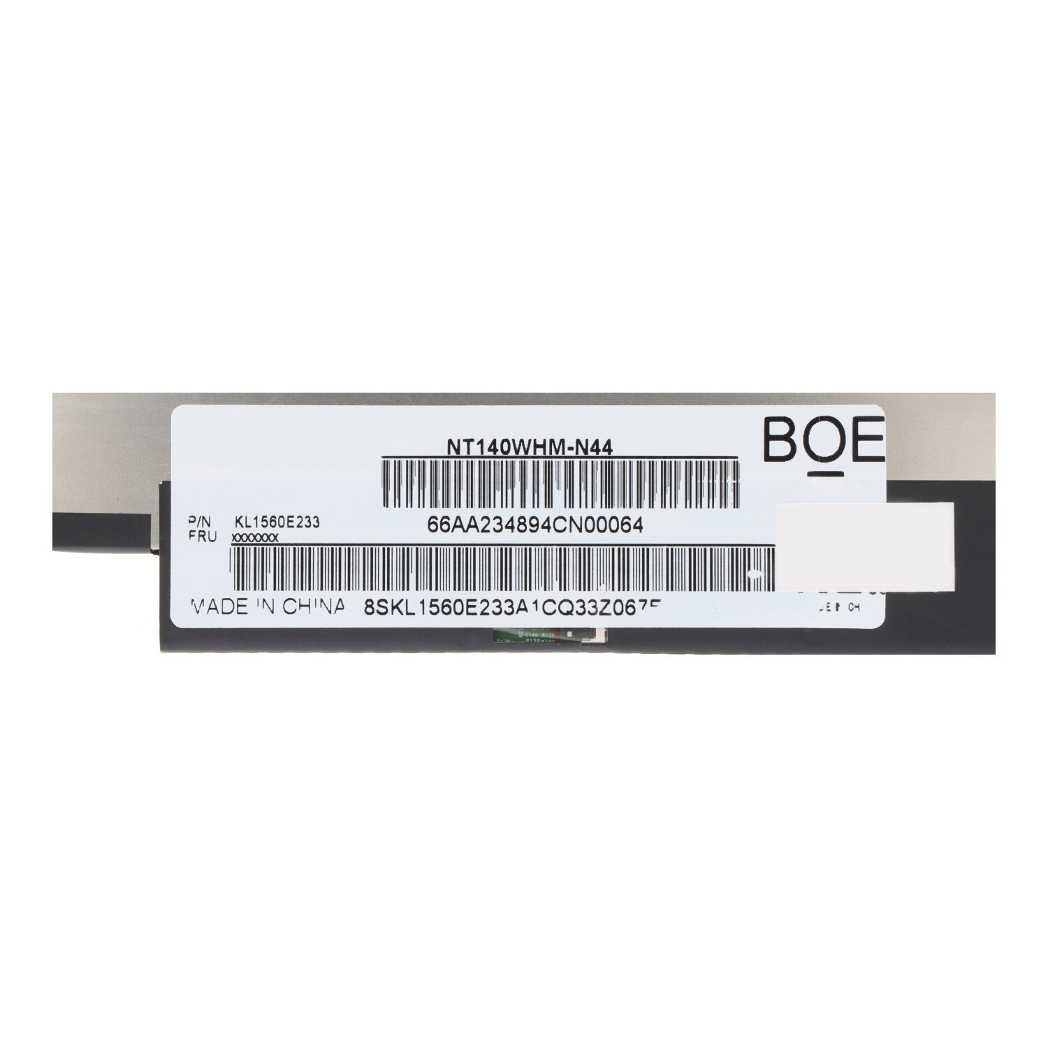 14.0 inch NT140WHM - N44 v8.0 LCD display zonder schroef gat bracket 1366x768 Origineel eDP 30Pin mat