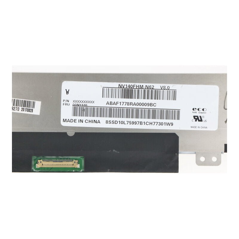 14,0 inch NV140FHM - N62 LCD display voor Asus Zenbook UX430U/XU430UA/UX430UN mat zwart (Origineel) 30Pin