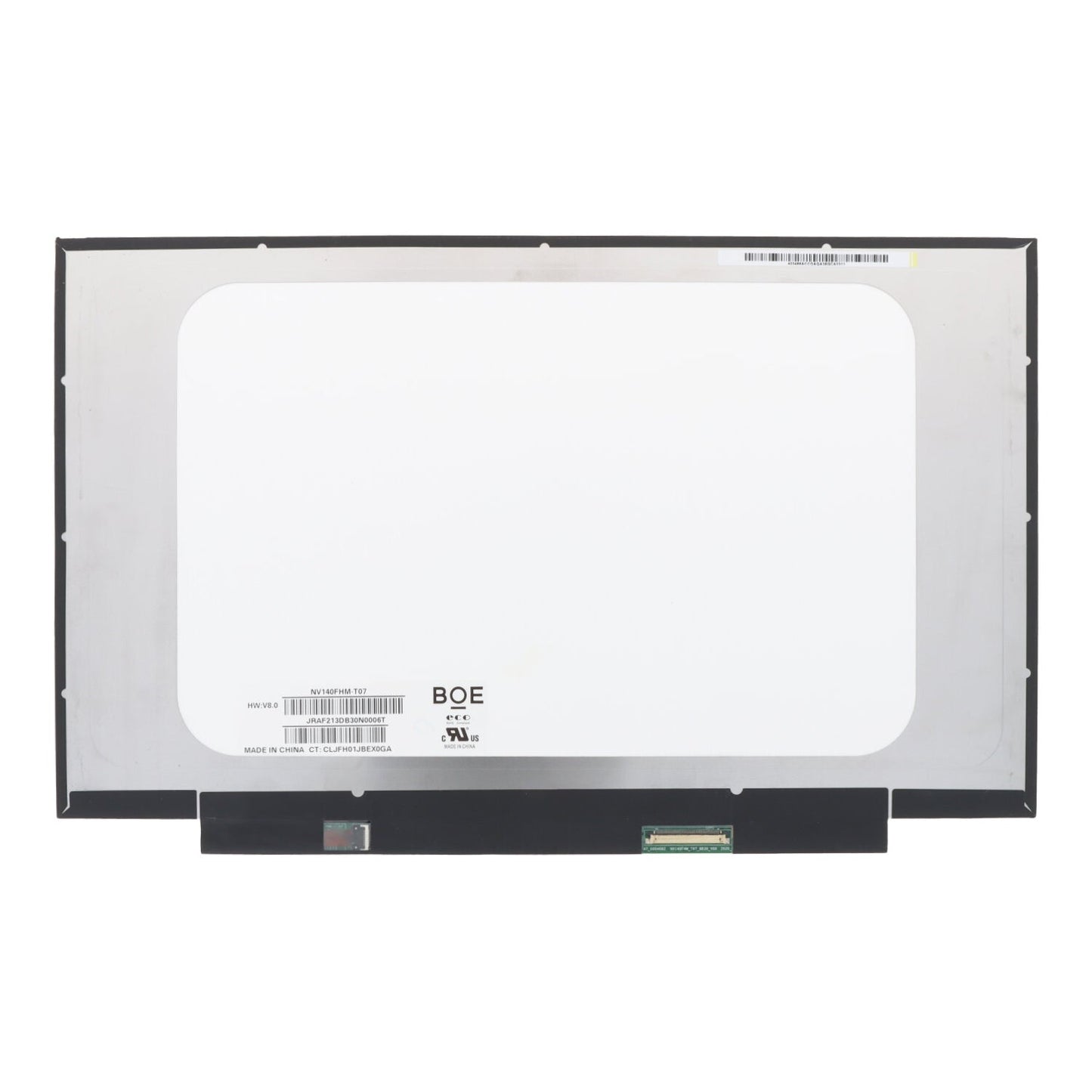 14.0 inch NV140FHM - T07 LCD - scherm met touchscreen mat 1920*1080 60Hz Origineel eDP 40Pin