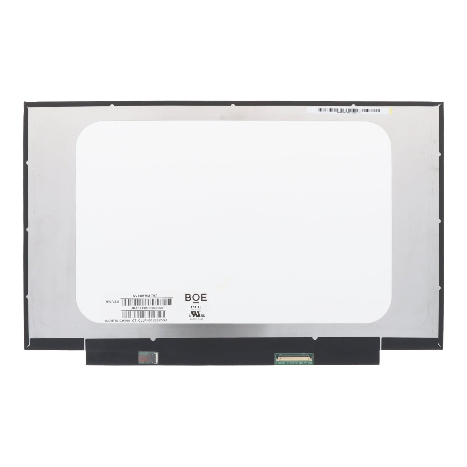 14.0 inch NV140FHM - T07 LCD - scherm met touchscreen mat 1920*1080 60Hz Origineel eDP 40Pin