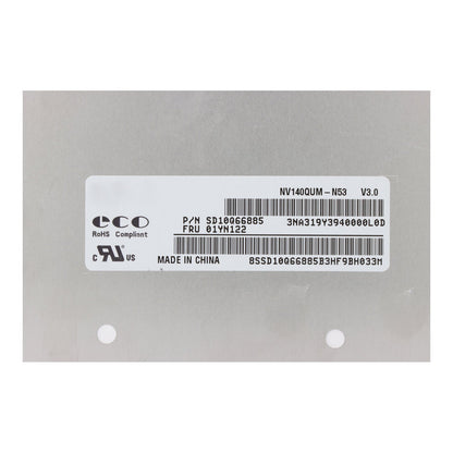 14.0 inch NV140QUM - N53 lcd display non - touch 3840*2160 60Hz origineel eDP 40Pin