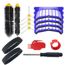 15 in 1 borstel + filter cartridge + tire skin + schroevendraaier accessoires set voor iRobot Roomba 600 serie HQ