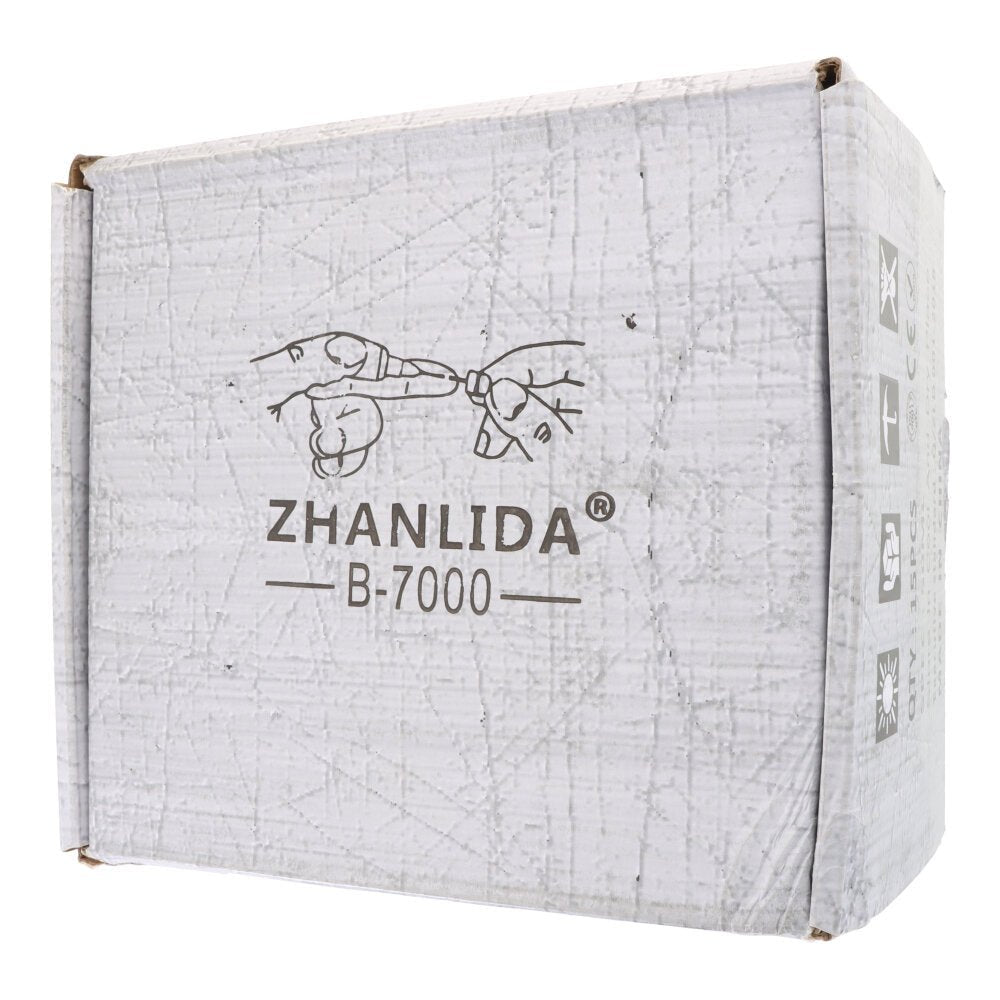 15 stuks Zhanlida 50ml B7000 multi - purpose plaklaag voor LCD glasframes transparant
