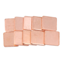 15*15*2mm koperen radiator voor telefoonreparatie chip 10 stuks per set