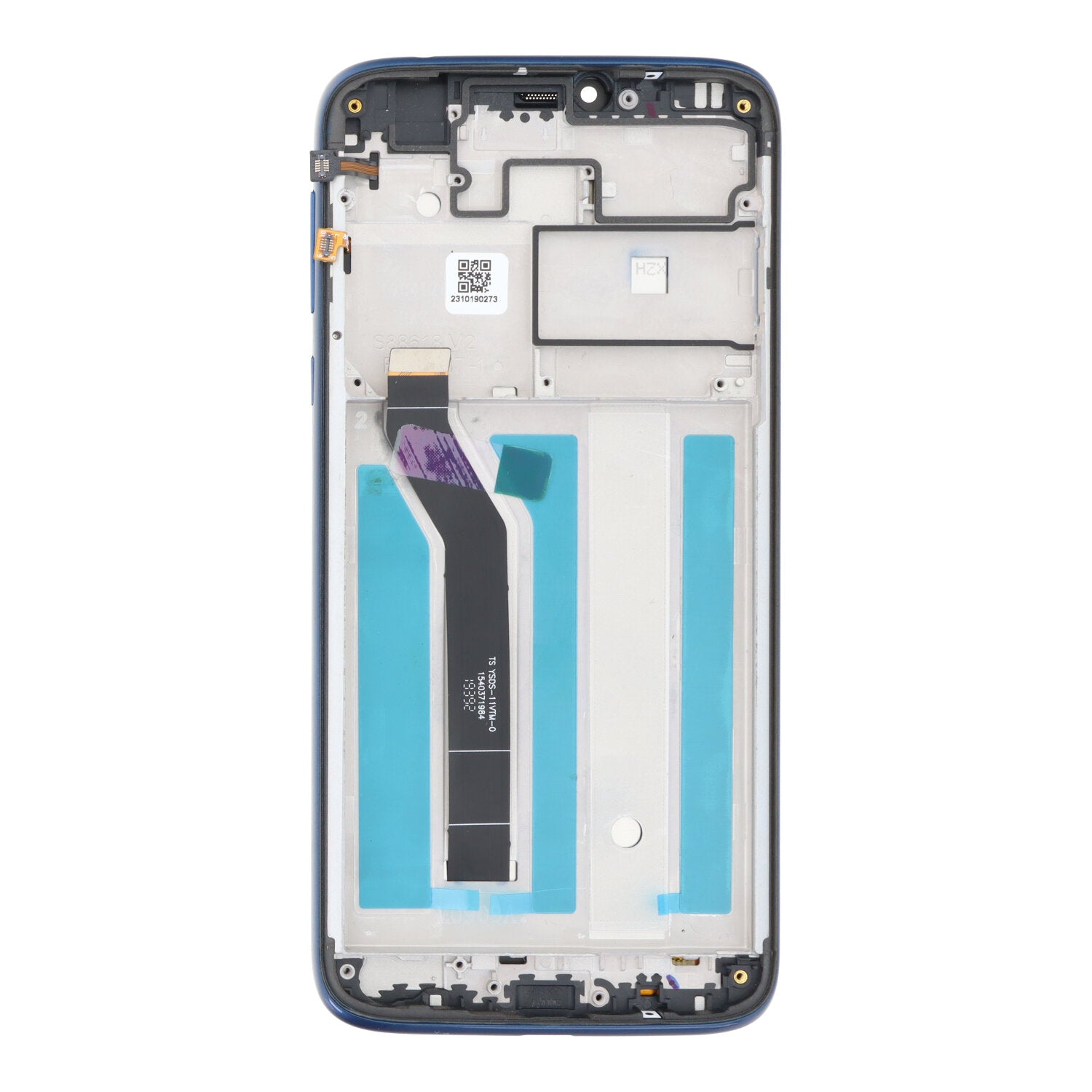 154mm display met frame voor Motorola Moto G7 Power EU versie blauw origineel