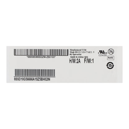 15,6 inch B156HTN03.0 LCD Display Niet - aanraakbaar Glanzend 1920*1080 60Hz Origineel eDP 30Pin - OEM Spares