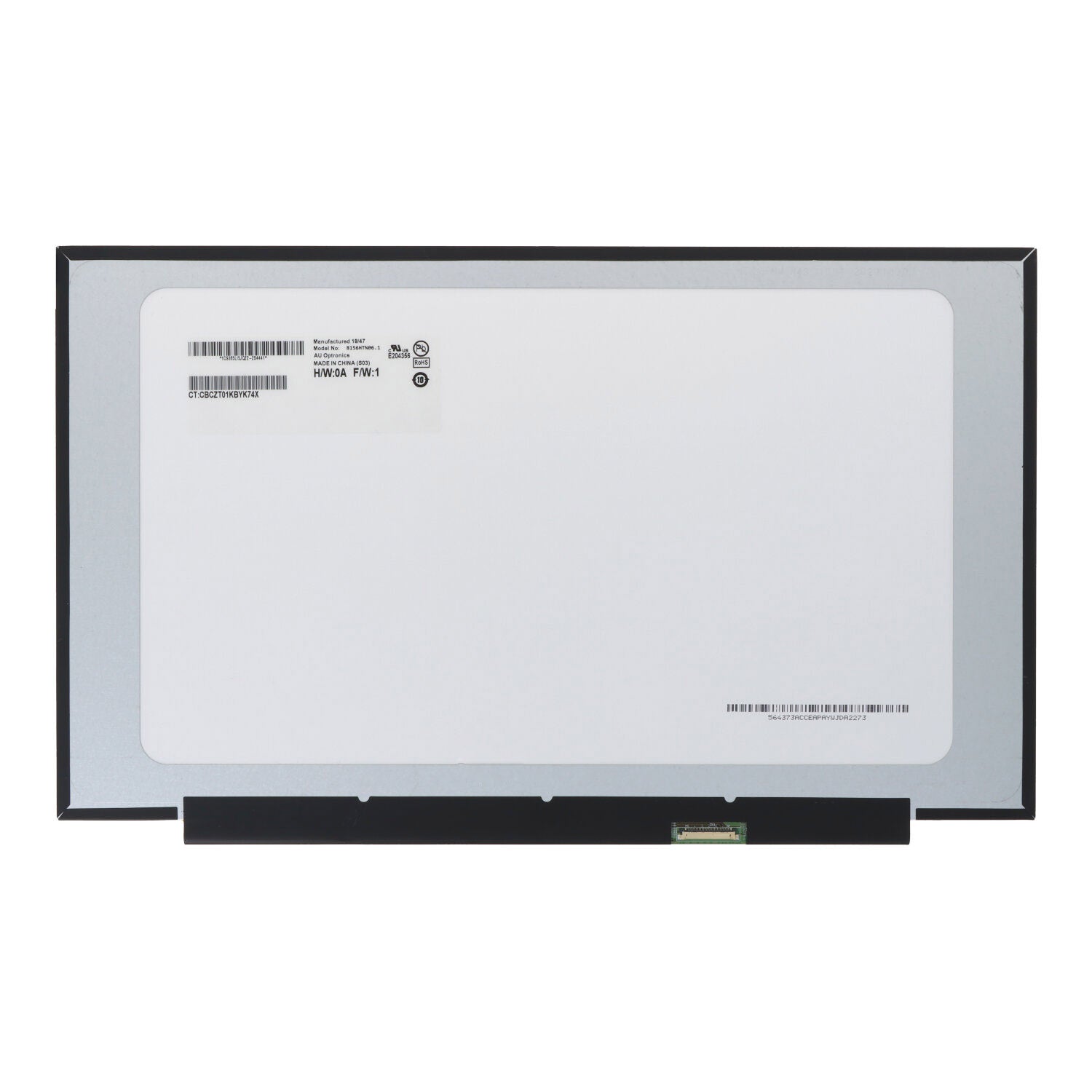 15.6 inch B156HTN06.1 lcd scherm non - touch mat 1920*1080 60Hz origineel eDP 30pin