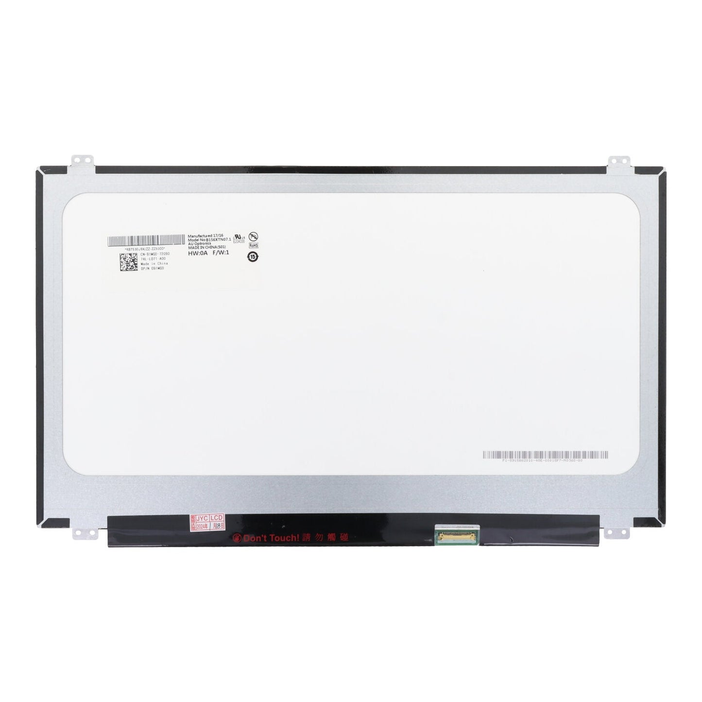 15.6 inch B156XTN07.1 LCD scherm mat 1366*768 60Hz Origineel eDP 30Pin