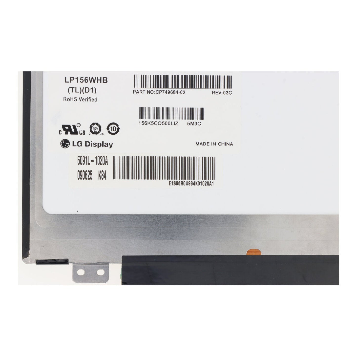 15.6 inch LP156WHB - TLD1 LCD scherm niet - aanraak mat 1366*768 60Hz Origineel LVDS 40Pin - OEM Spares