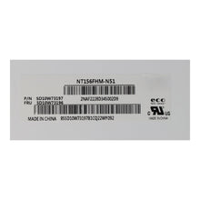 15.6 Inch NT156FHM - N51 LCD Scherm Non - Touch Mat 1920*1080 60Hz Origineel eDP 30Pin