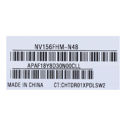 15.6 Inch NV156FHM N61 LCD display Matte 1920*1080 Origineel 30Pin