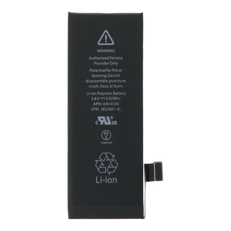 1560mAh Batterij + plaklaag voor iPhone 5c/5s OEM zonder logo