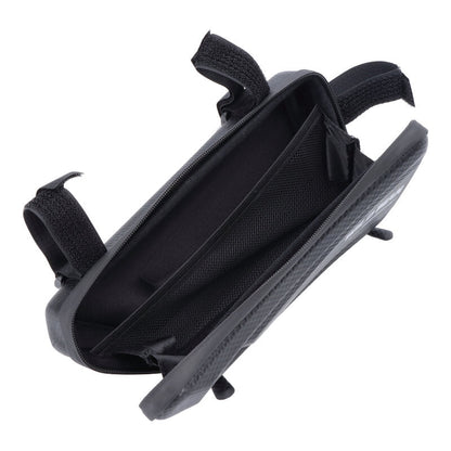 1.5L WILD MAN voorframe driehoekig waterdichte tas harde schaal voor fiets zwart