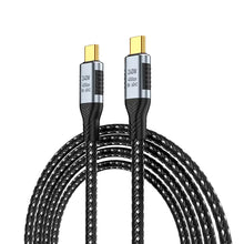 1.5m 240w 40gbps 8k 60hz USB - C (male) naar USB - C (male) USB4.0 snel opladen hoge snelheid dataoverdracht adapter met Thunderbolt 3 grijs