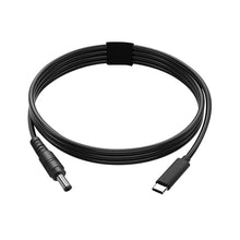1.5M 3A 65W USB - C (Male) naar 4.5*3.0MM (Male) Snelle Oplaadkabel voor Dell Laptop Zwart