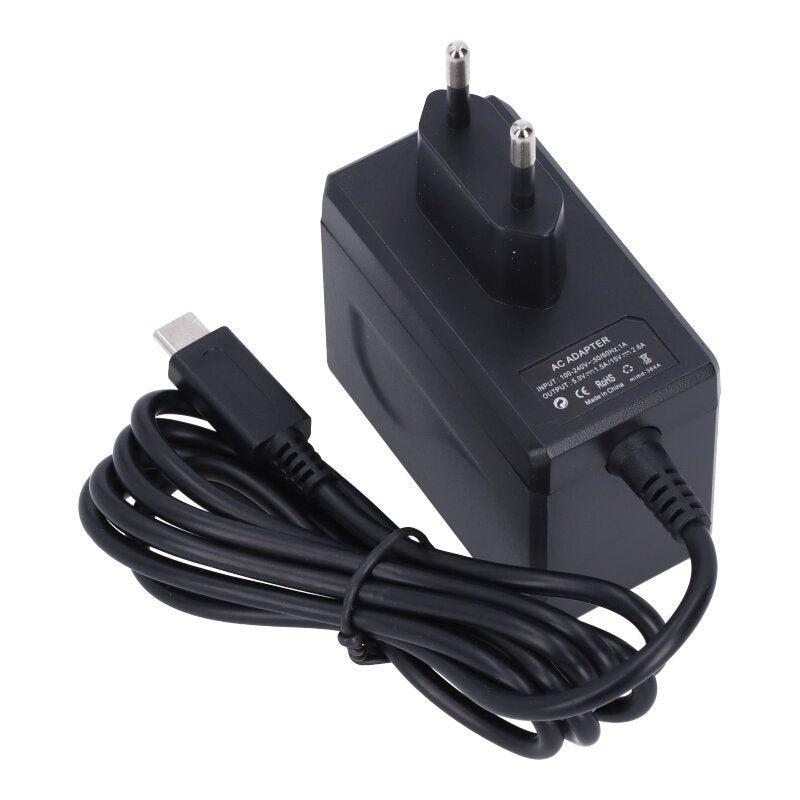 1.5M USB - C snelle AC stroomadapter voor Nintendo Switch EU Adapter