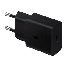 15W USB - C poort oplader met verpakking voor Samsung zwart OEM EU plug zonder logo - OEM Spares