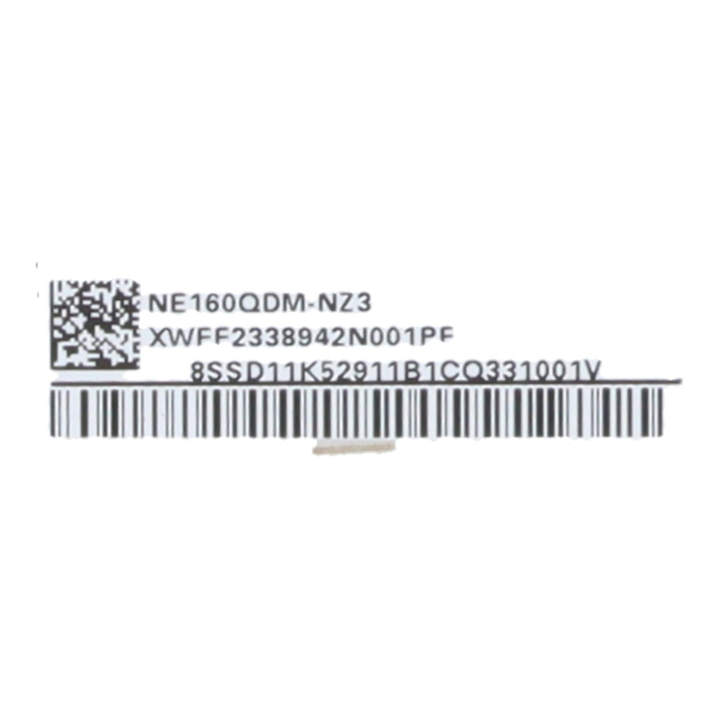 16.0 inch NE160QDM - NZ3 V8.2 lcd display non - touch 2560*1600 240Hz origineel
