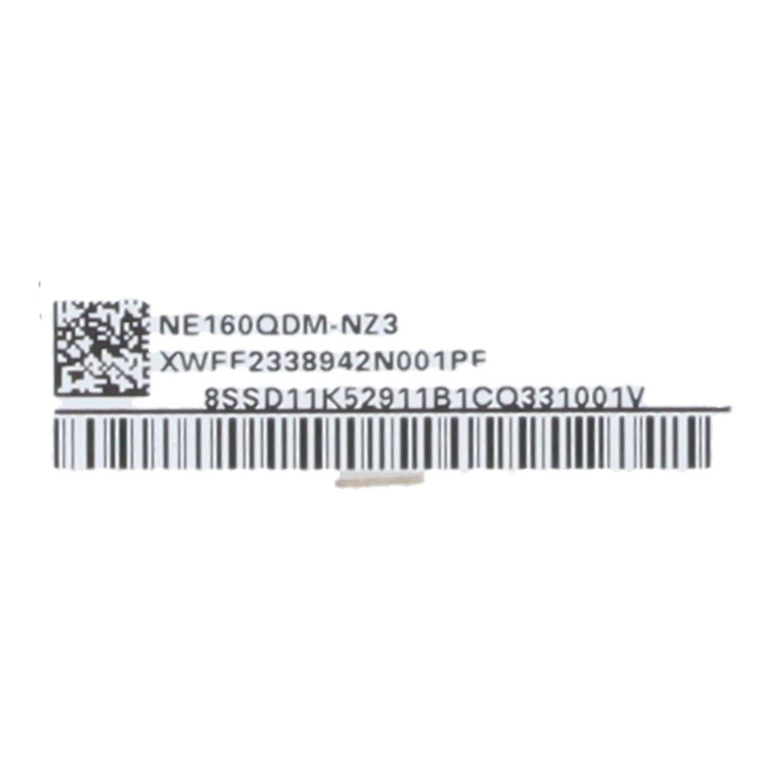 16.0 inch NE160QDM - NZ3 V8.2 lcd display non - touch 2560*1600 240Hz origineel