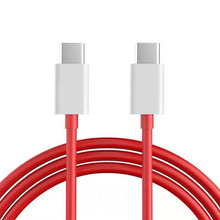 160W 10A 1M USB - C naar USB - C snellaad gegevenskabel voor Oneplus smartphone rood origineel