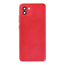 164mm batterij cover en back camera lens en bezel voor Samsung Galaxy A03 A035 A035F Africa/Azië/Midden - Oosten versie rood origineel