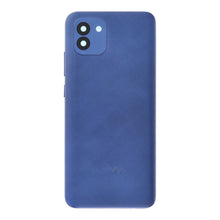 164mm batterij cover en back camera lens en bezel voor Samsung Galaxy A03 A035 A035F Afrika/Azië/Midden - Oosten versie blauw