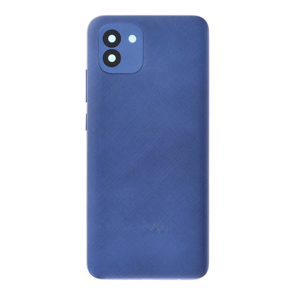 164mm batterij cover en back camera lens en bezel voor Samsung Galaxy A03 A035 A035F Afrika/Azië/Midden - Oosten versie blauw