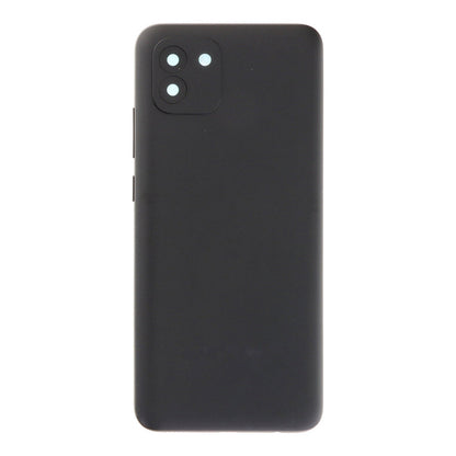164mm Batterij cover en Back camera lens en Bezel voor Samsung Galaxy A03 A035 A035F Afrika/Azië/Midden - Oosten versie zwart origineel