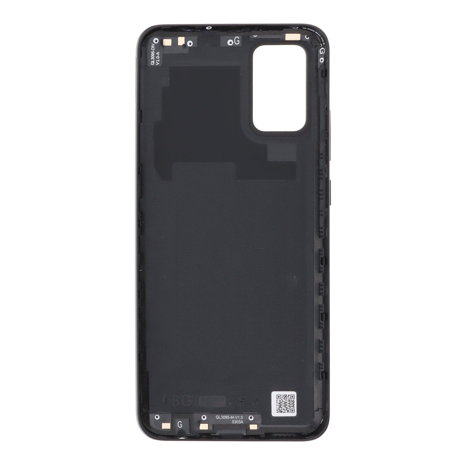 164mm batterij cover voor Samsung Galaxy A02s A025F/A025M Europese versie zwart origineel