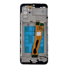 164mm Display met frame voor Samsung Galaxy A03s A037 A037F Afrika/Azië/Midden - Oosten versie zwart Origineel