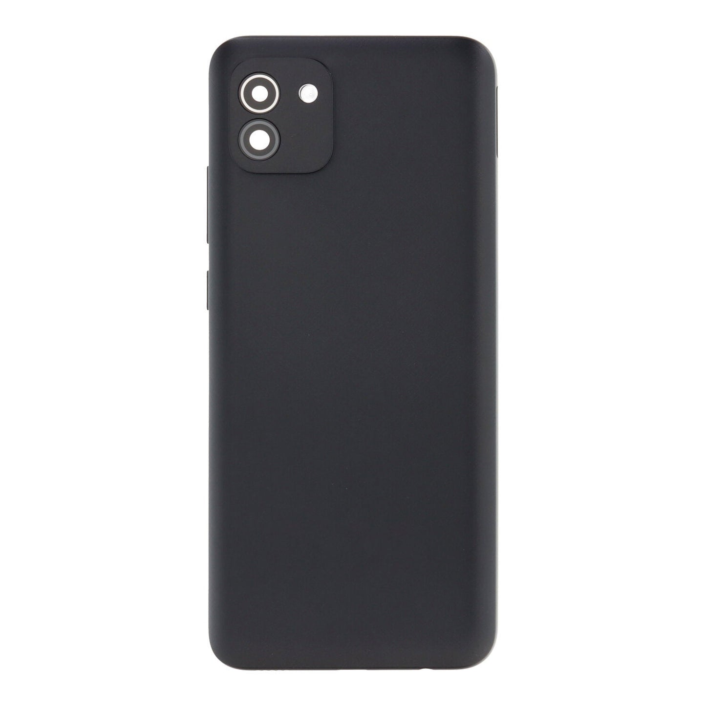 166mm batterij cover + back camera lens en bezel voor Samsung Galaxy A03 A035 A035G Europese versie zwart origineel