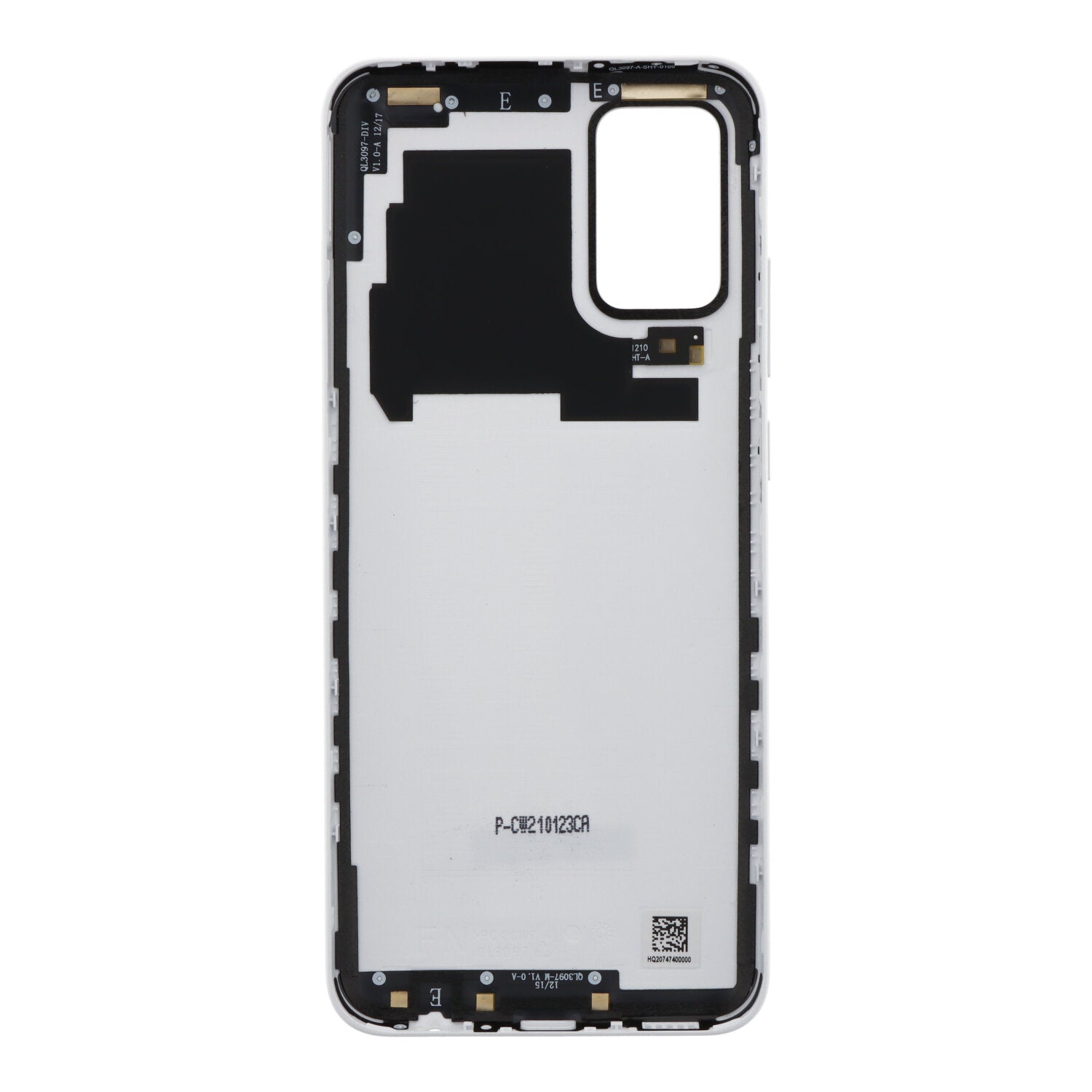 166mm batterij cover voor Samsung Galaxy A02s A025G Europese versie wit origineel